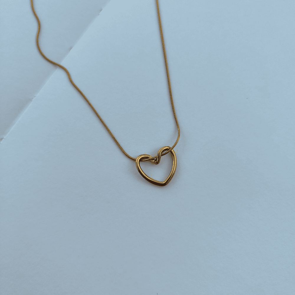 LOVER NECKLACE | HEART PENDANT| ANTI TARNISH| JALPARI