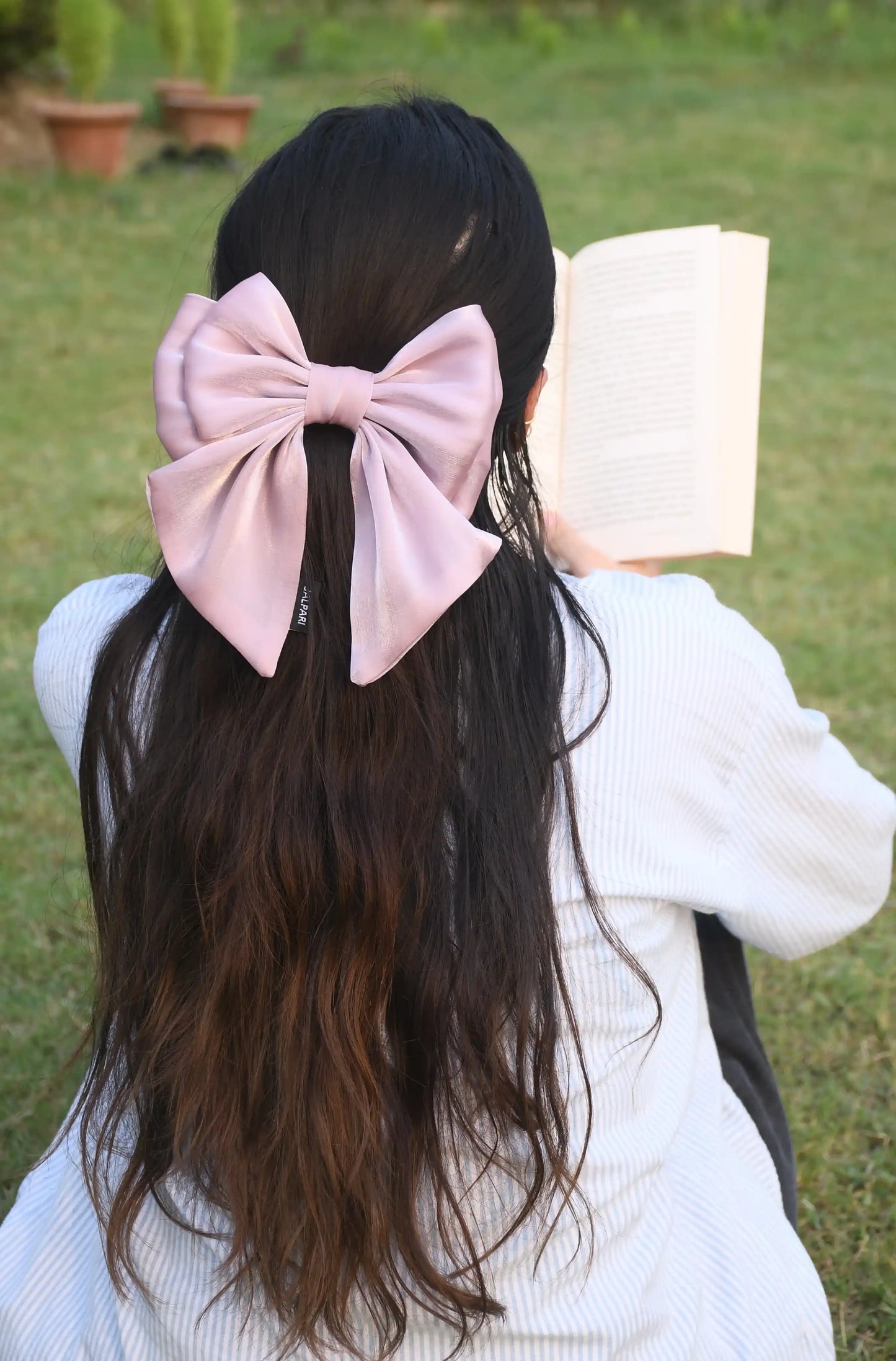 BIGGIE BOWS | JIMMY CHOO FABRIC