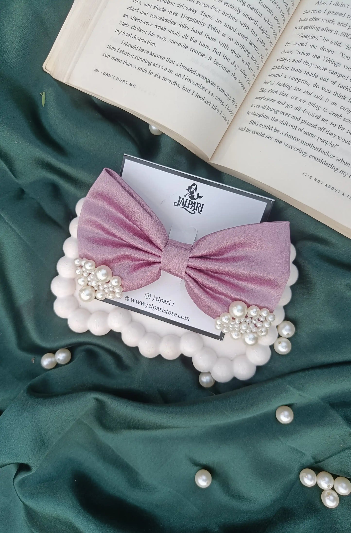 JALPARI'S SPECIAL BOW | SATIN FABRIC