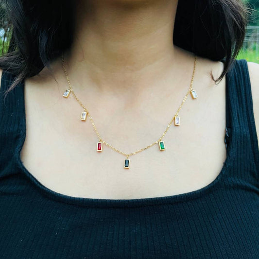 AURORA CHARM NECKLACE