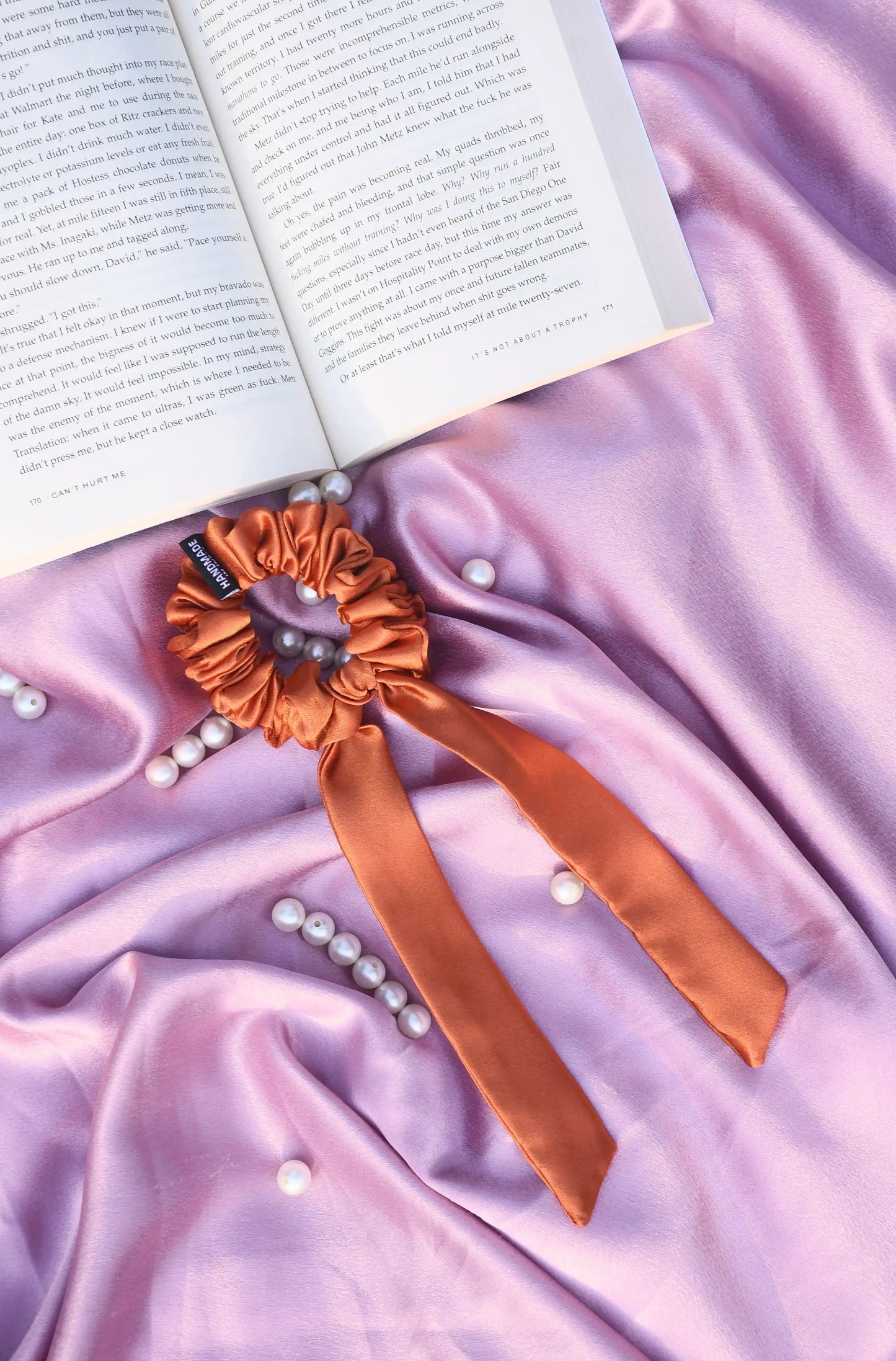 SCARF SCRUNCHIE | SATIN FABRIC