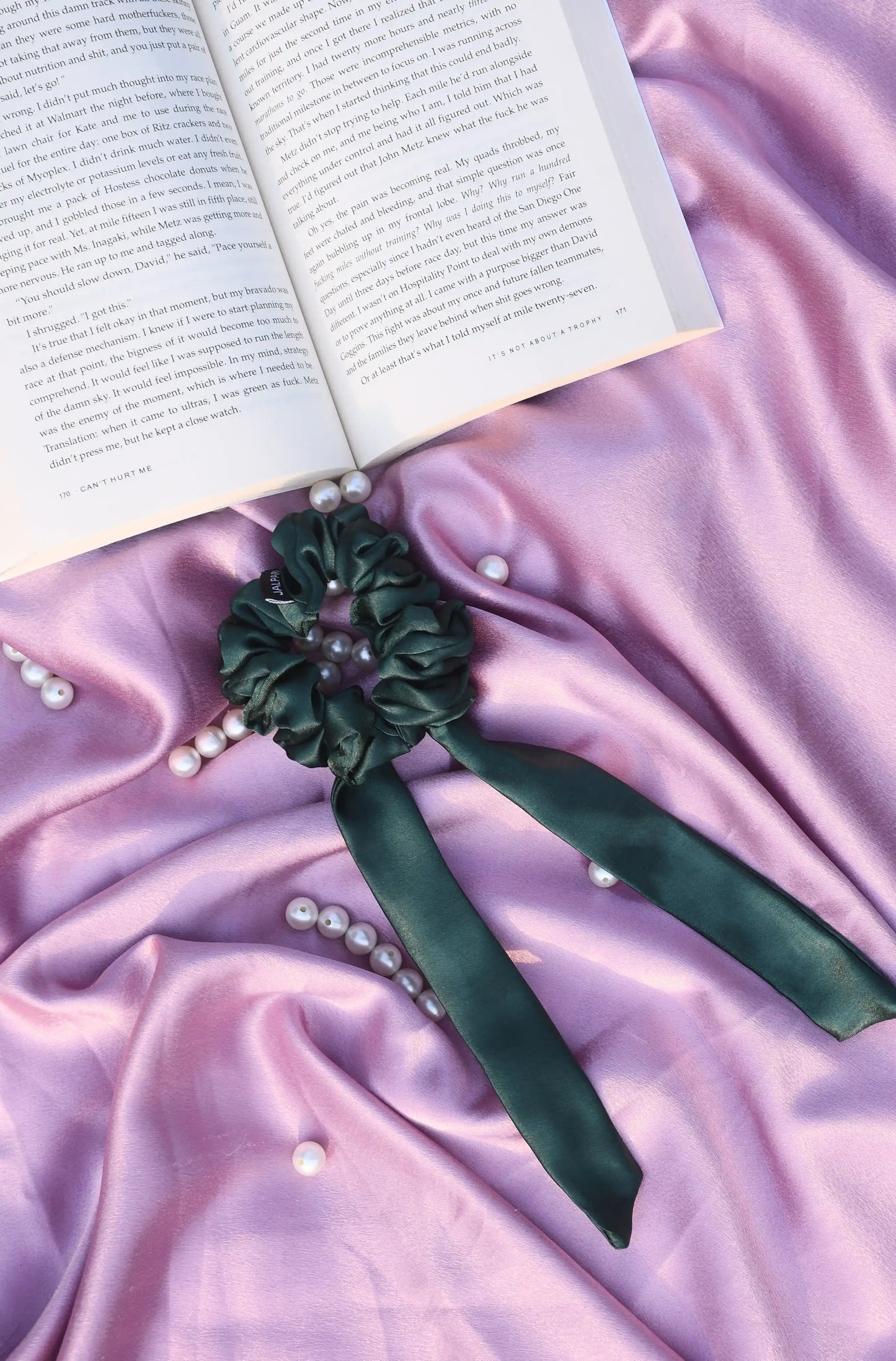 SCARF SCRUNCHIE | SATIN FABRIC
