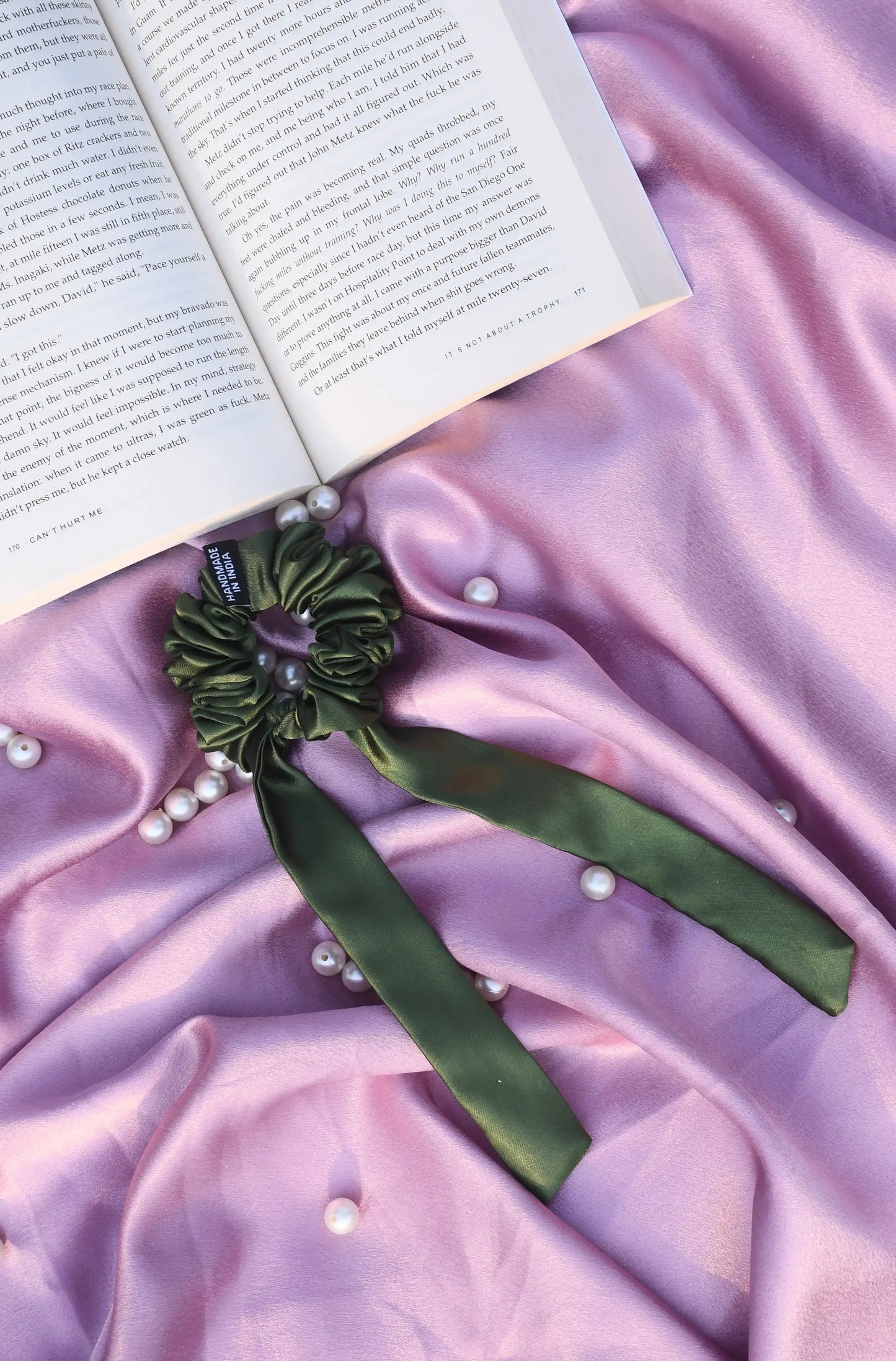 SCARF SCRUNCHIE | SATIN FABRIC
