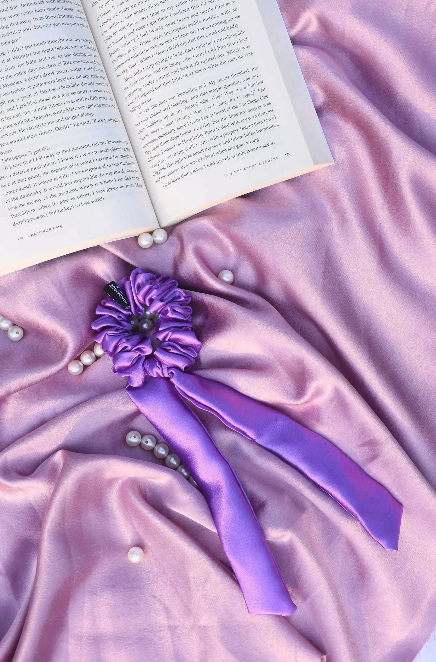 SCARF SCRUNCHIE | SATIN FABRIC