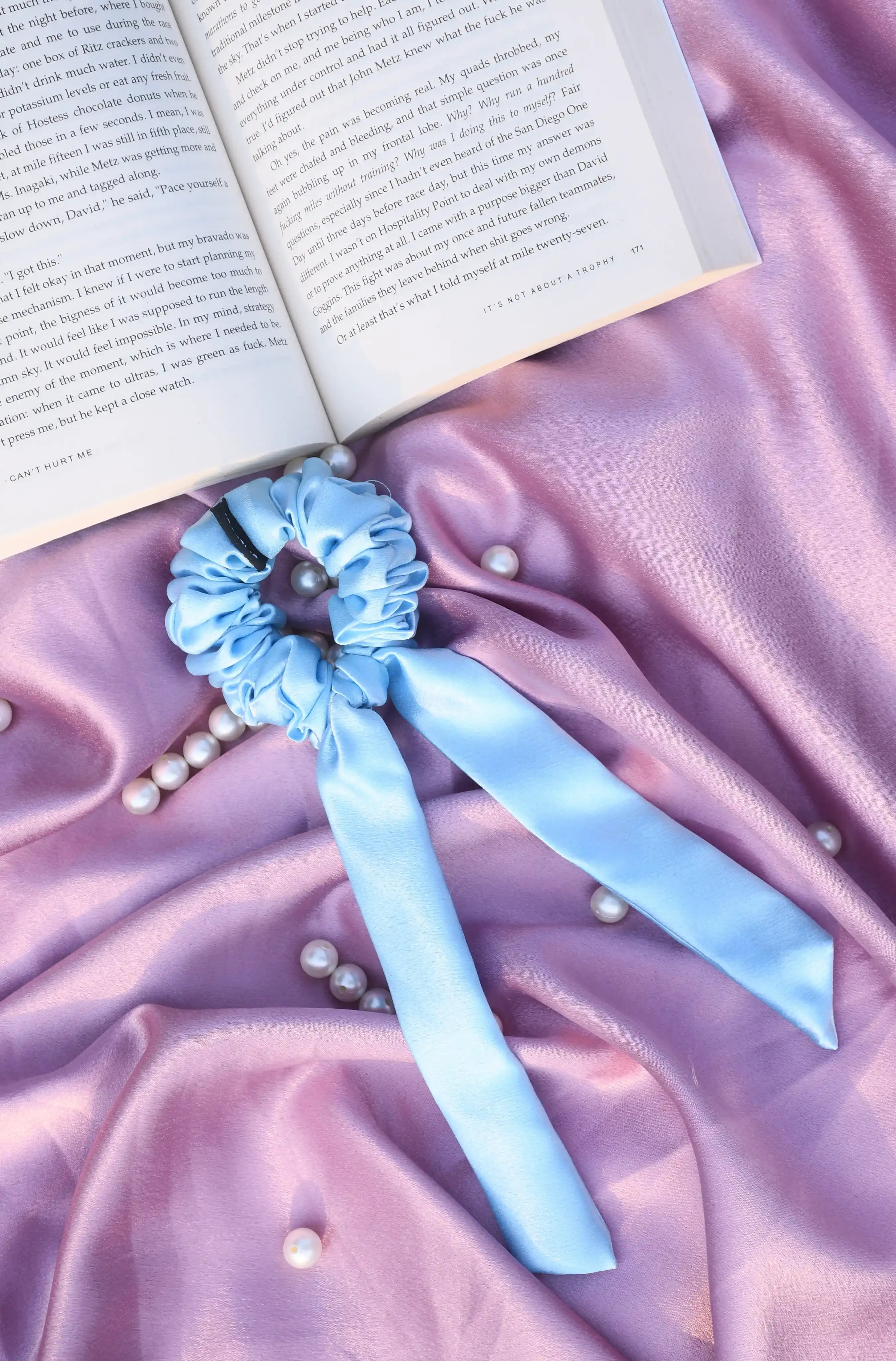 SCARF SCRUNCHIE | SATIN FABRIC