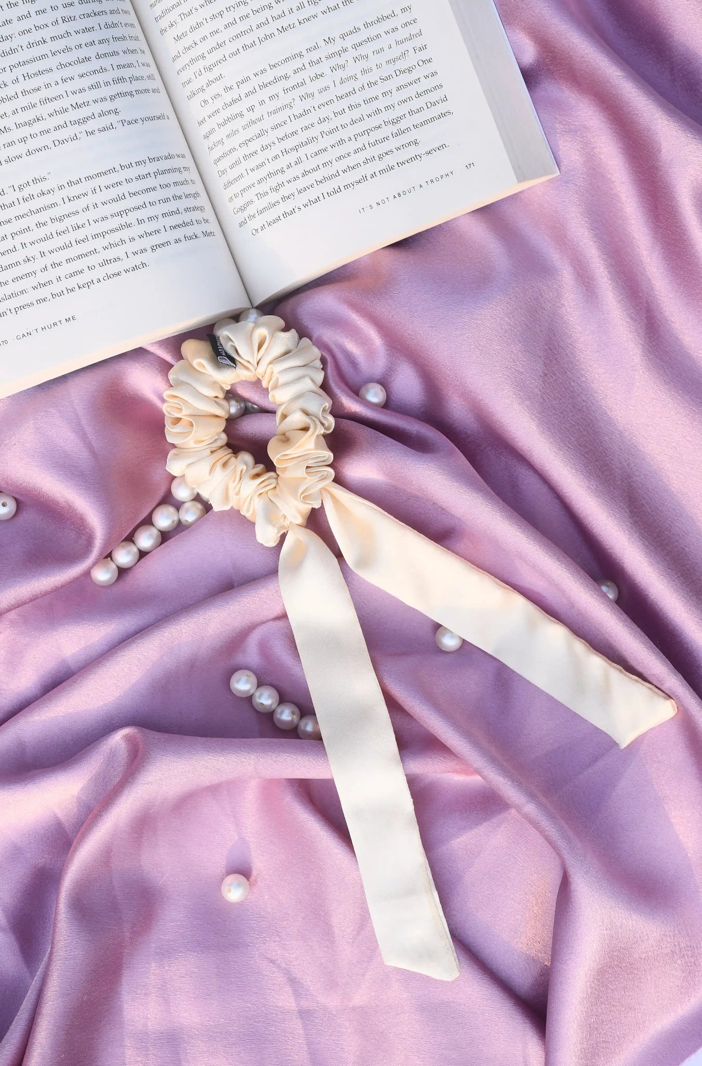 SCARF SCRUNCHIE | SATIN FABRIC