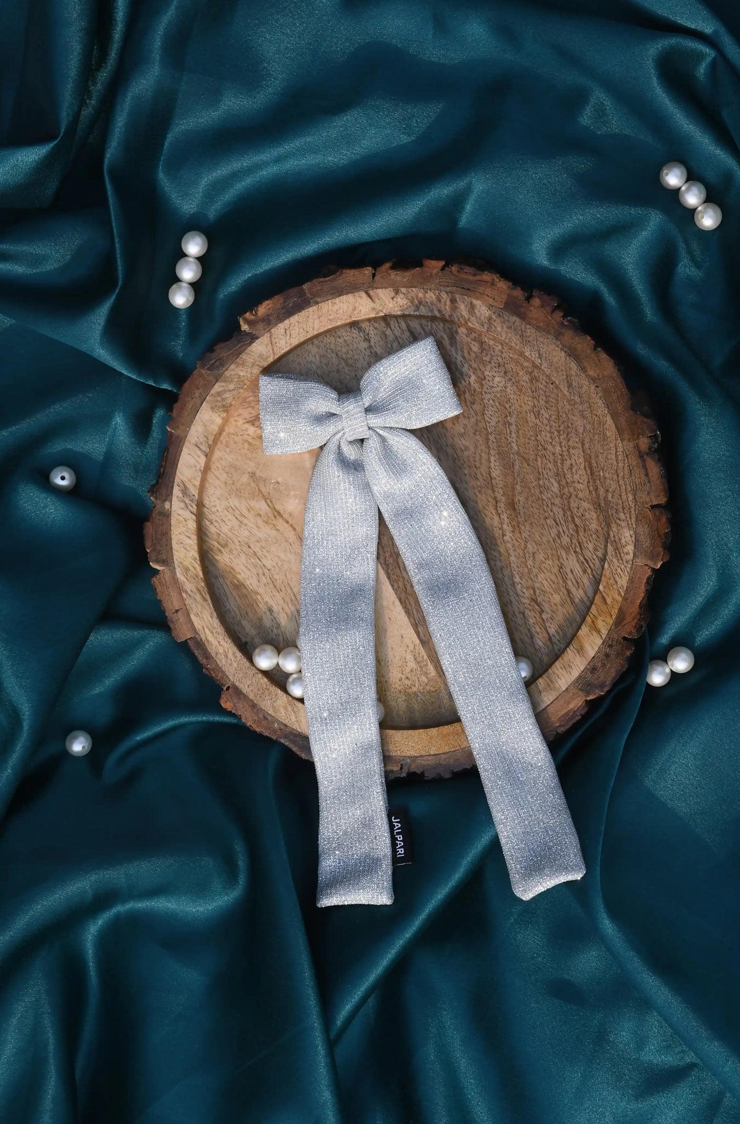 BOW WITH LONG TAIL | COTTON BLEND