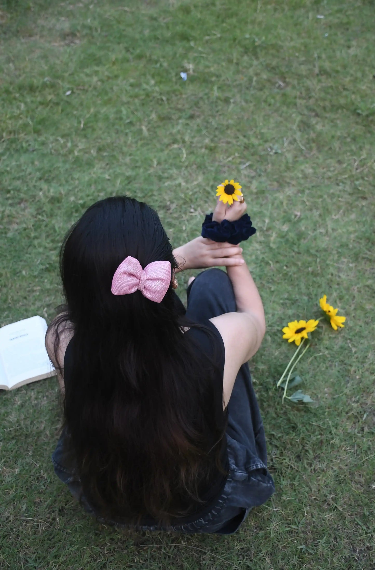 FLUFFY MINI BOW | COTTON BLEND