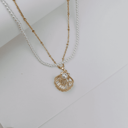 PEARL OYSTER NECKLACE