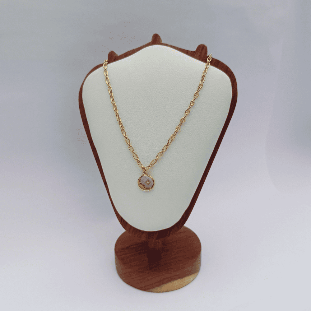 MOON & STAR NECKLACE