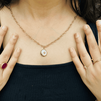 MOON & STAR NECKLACE