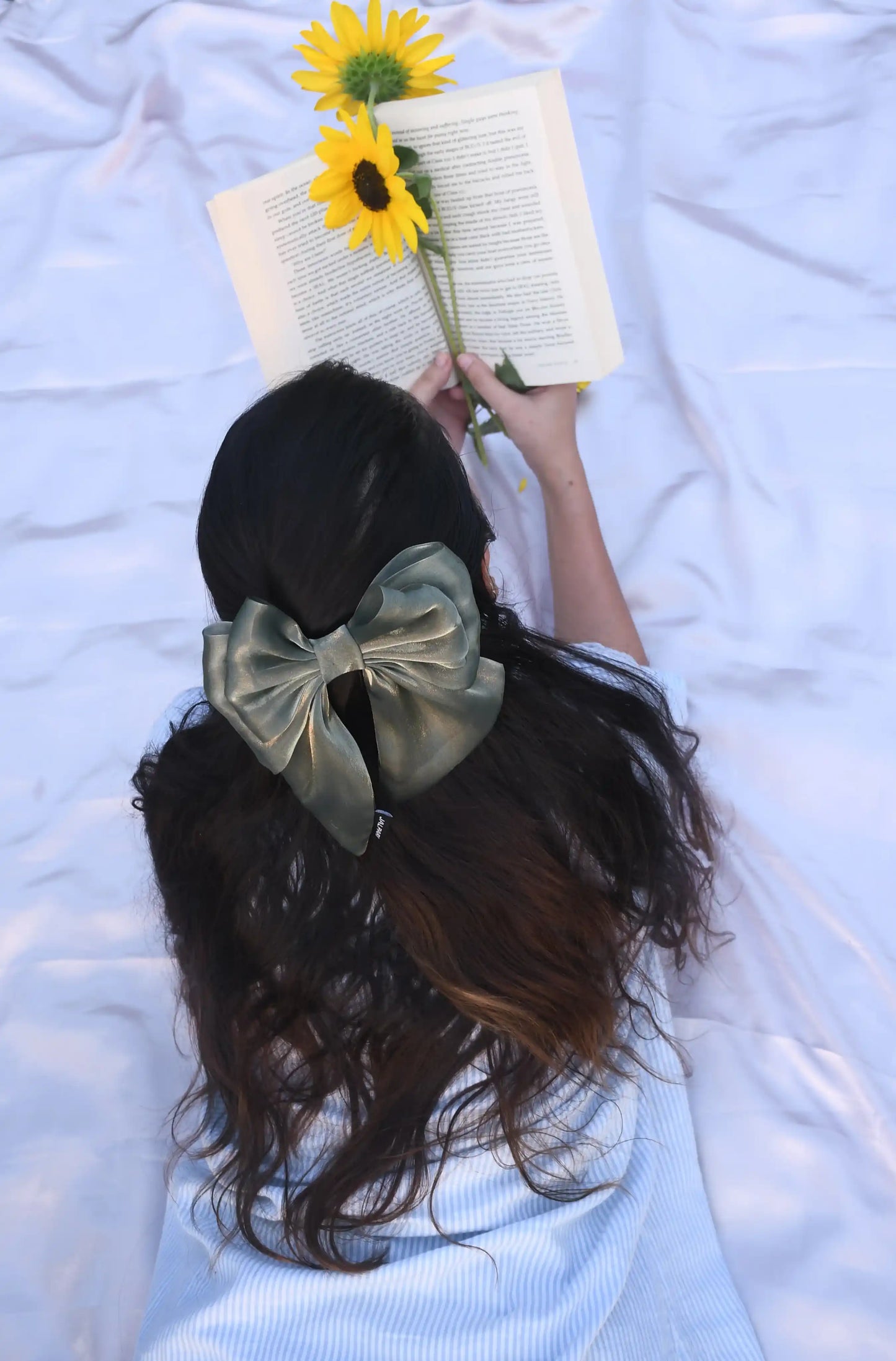 BIGGIE BOWS | JIMMY CHOO FABRIC