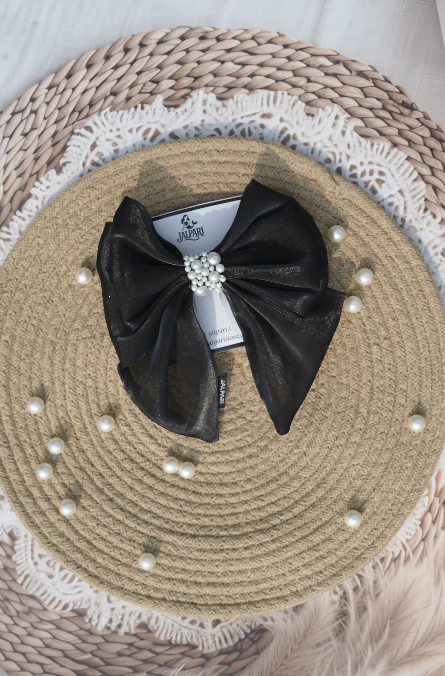 BIGGIE BOWS | JIMMY CHOO FABRIC