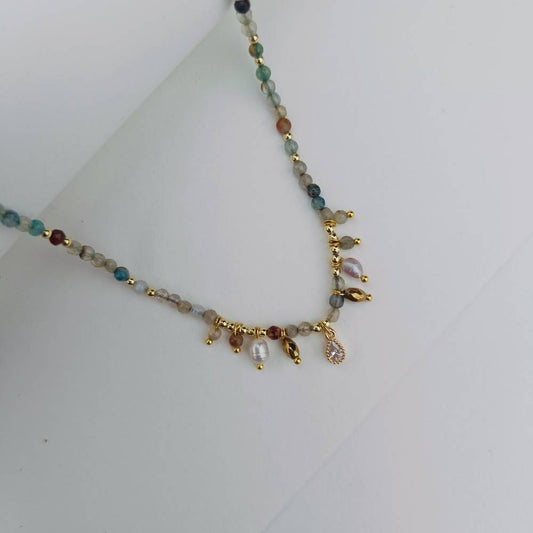 CORAL BEADS NECKLACE