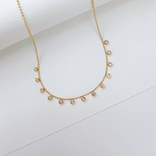 CRYSTAL DROP CHAIN