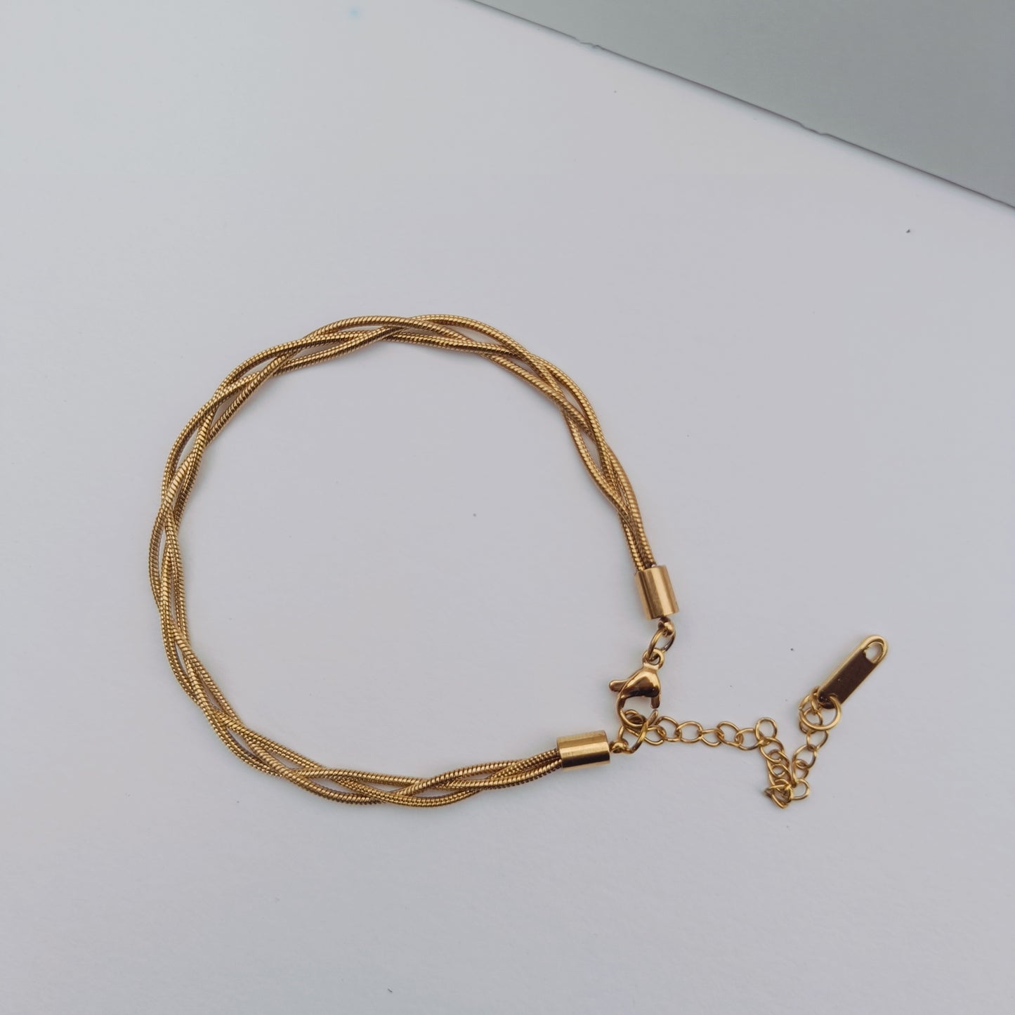 GOLDEN BRAID BRACELET
