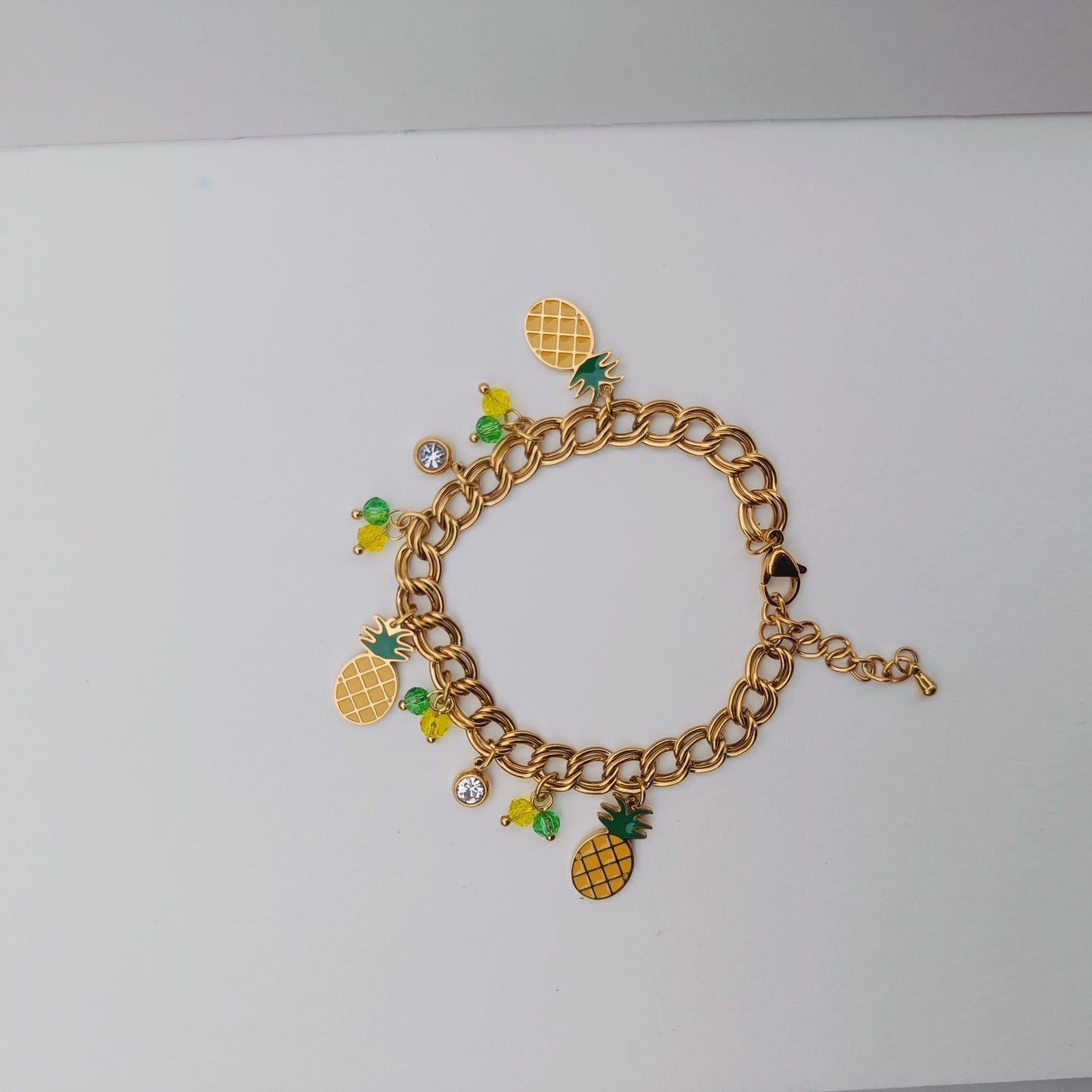 PINEAPPLE CHARM BRACELET