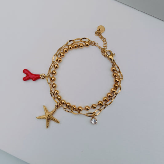 SEA SPELL CHARM BRACELET