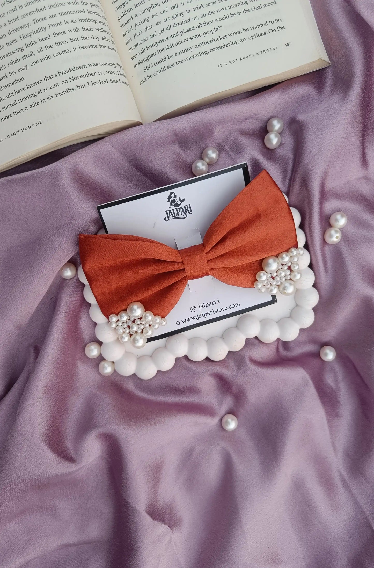JALPARI'S SPECIAL BOW | SATIN FABRIC