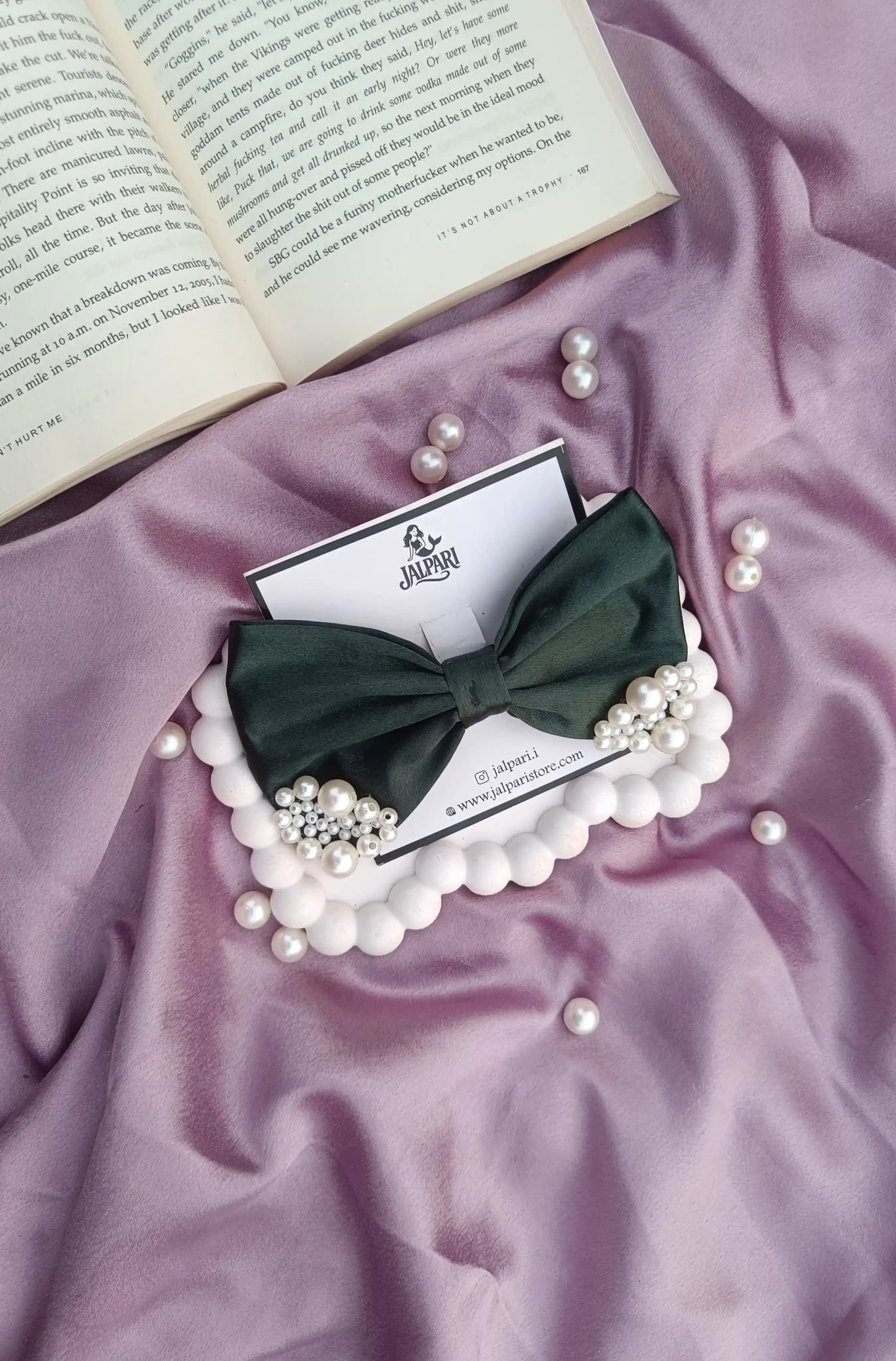 JALPARI'S SPECIAL BOW | SATIN FABRIC