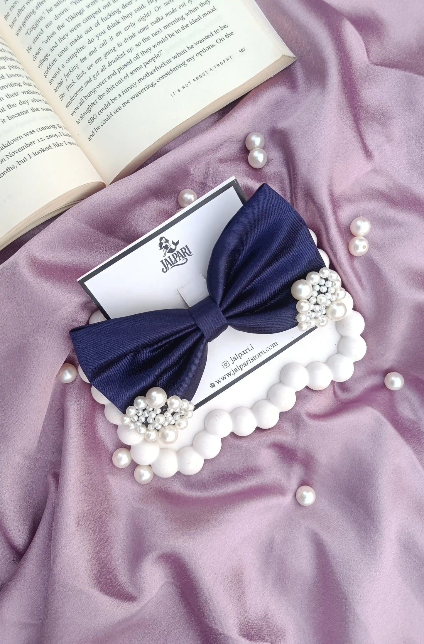 JALPARI'S SPECIAL BOW | SATIN FABRIC