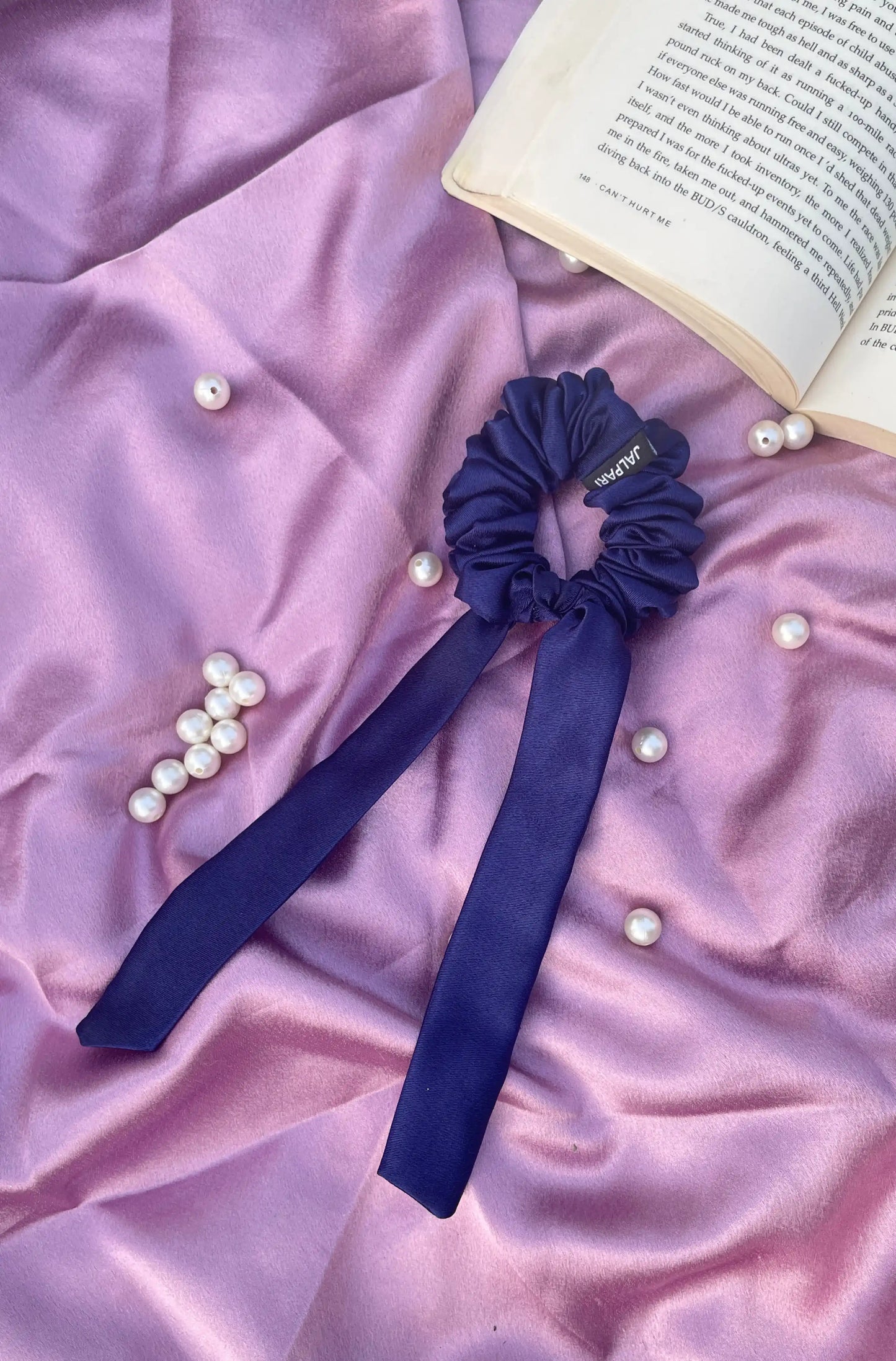 SCARF SCRUNCHIE |  SATIN FABRIC