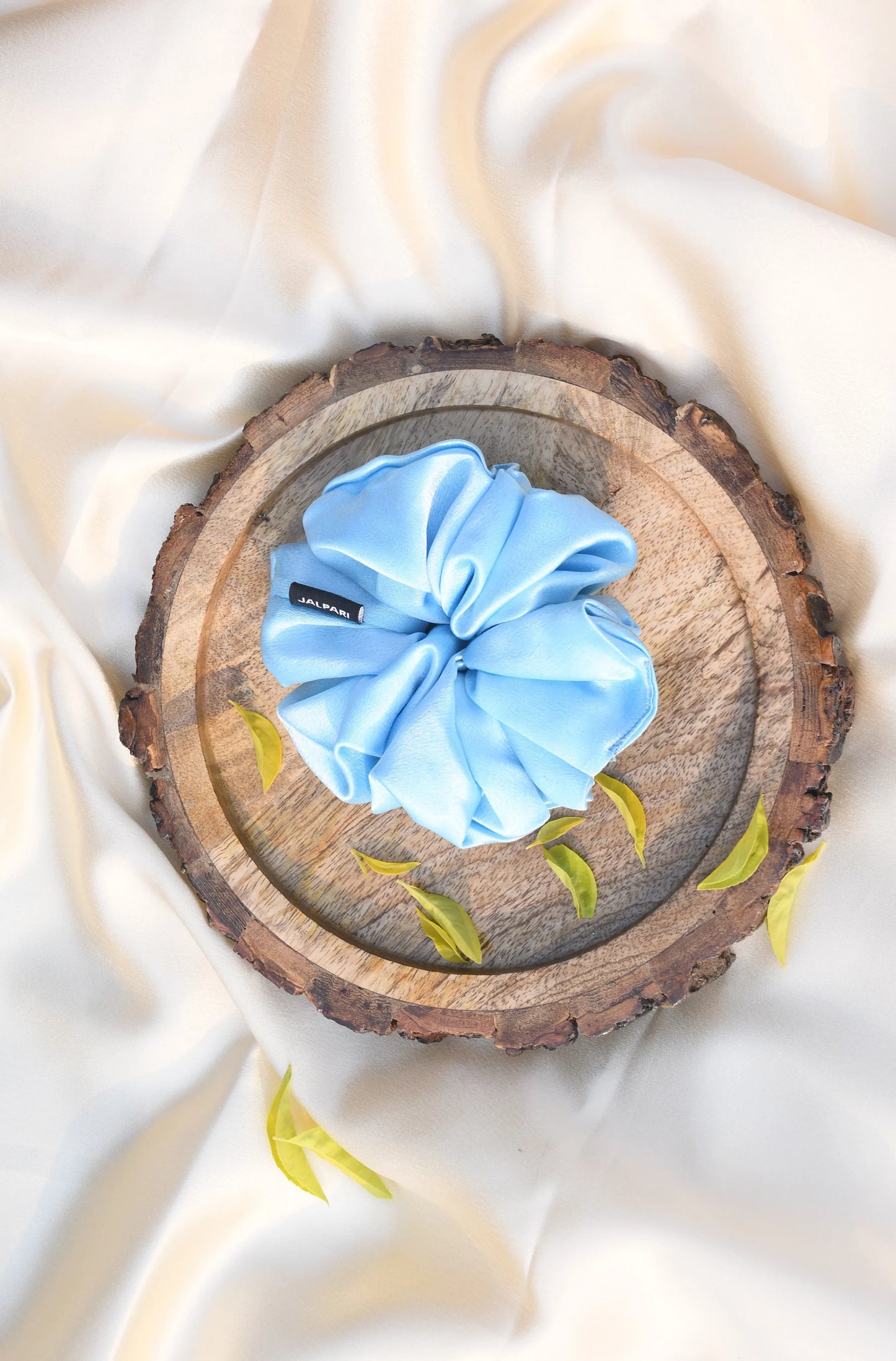SCRUNCHIE |  SKY BLUE COLOUR  | SATIN FABRIC
