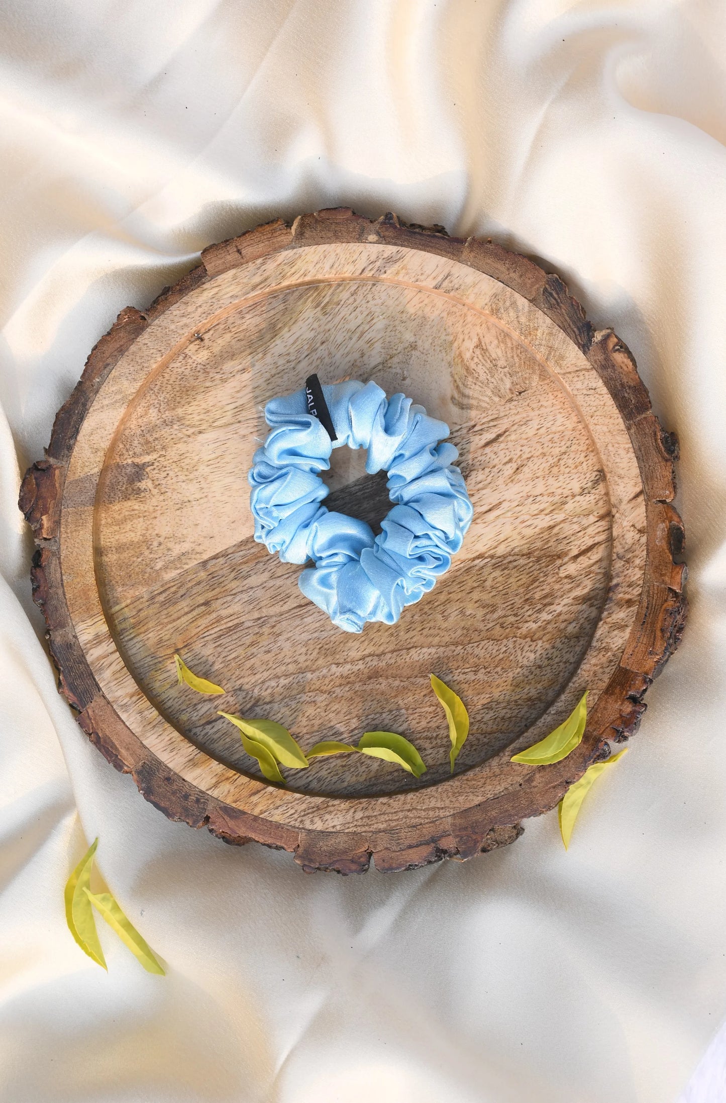 SCRUNCHIE |  SKY BLUE COLOUR  | SATIN FABRIC