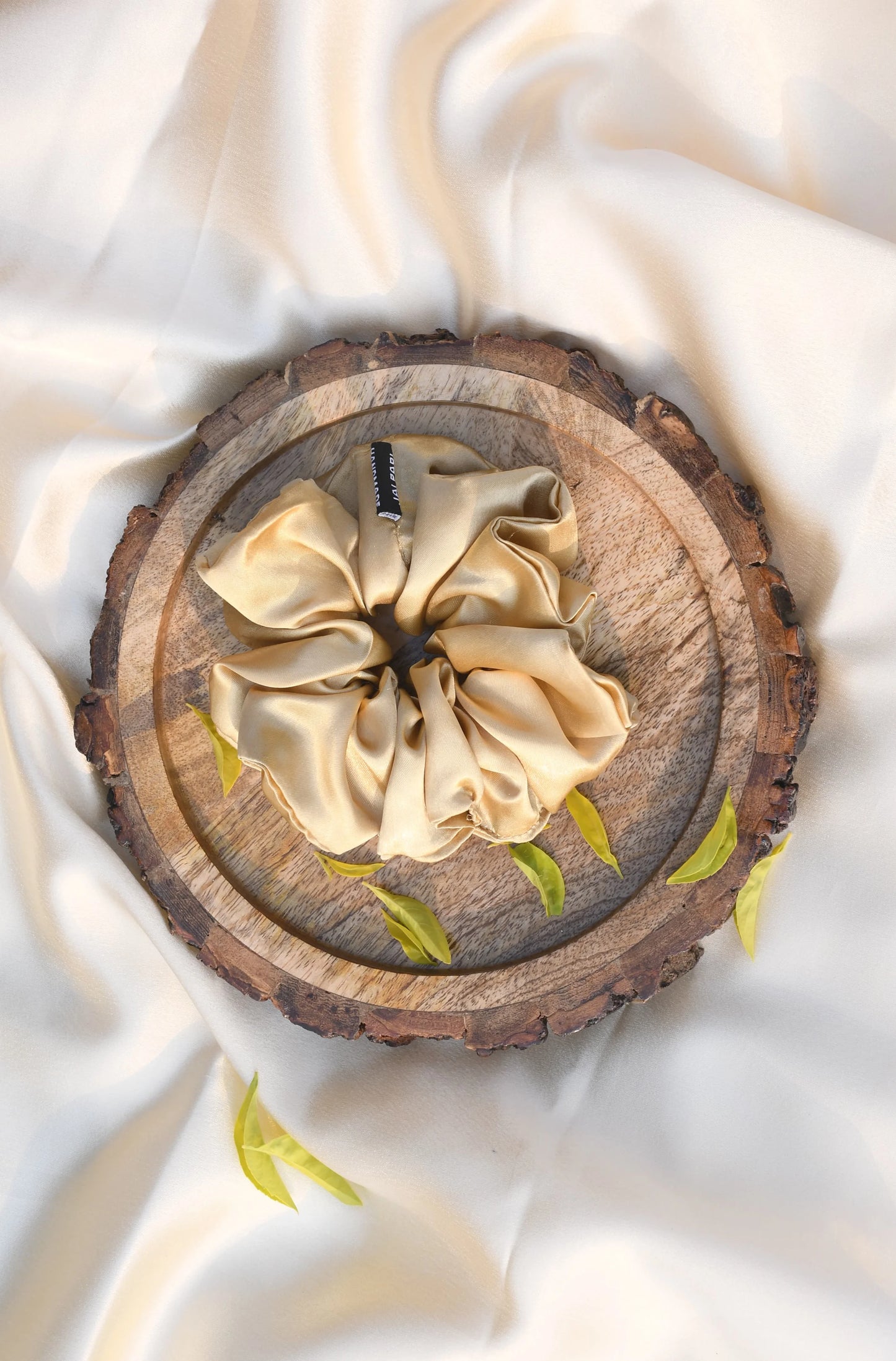 SCRUNCHIE |  GOLDEN  COLOUR  | SATIN FABRIC
