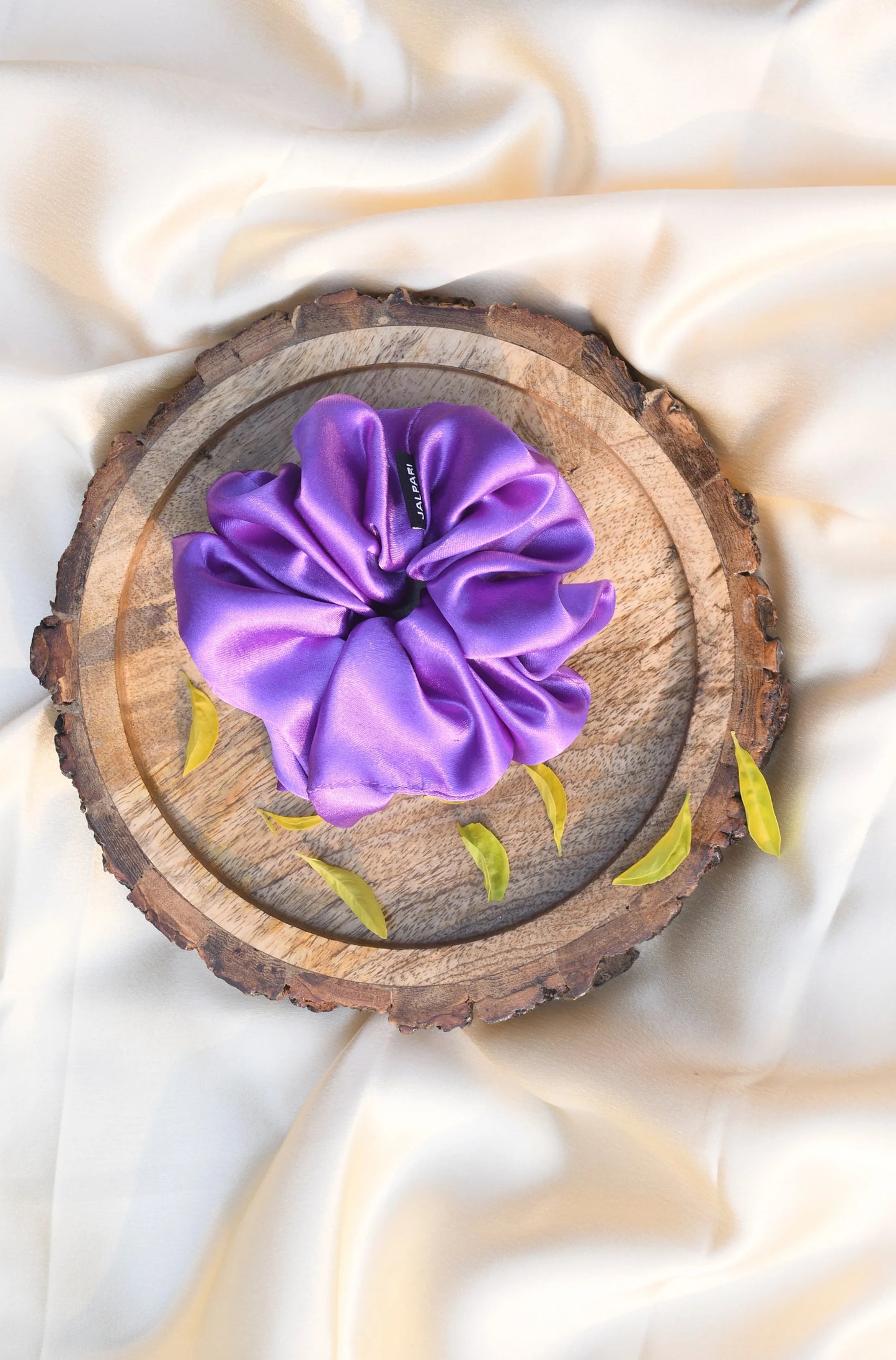 SCRUNCHIE |  ROYAL PURPLE COLOUR  | SATIN FABRIC