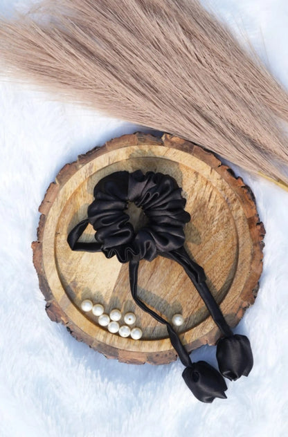 Tulip Scrunchies | SATIN FABRIC