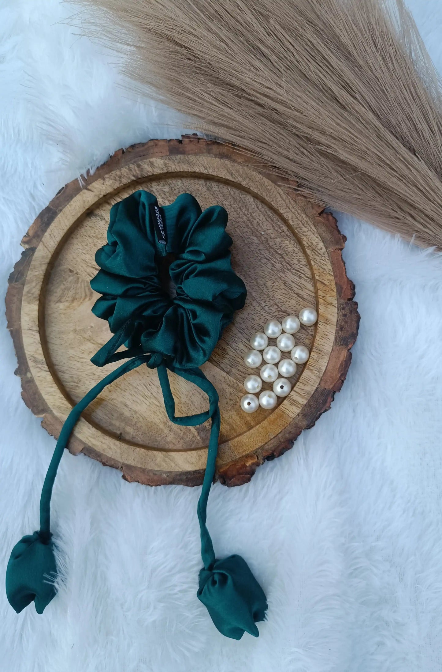 Tulip Scrunchies | SATIN FABRIC