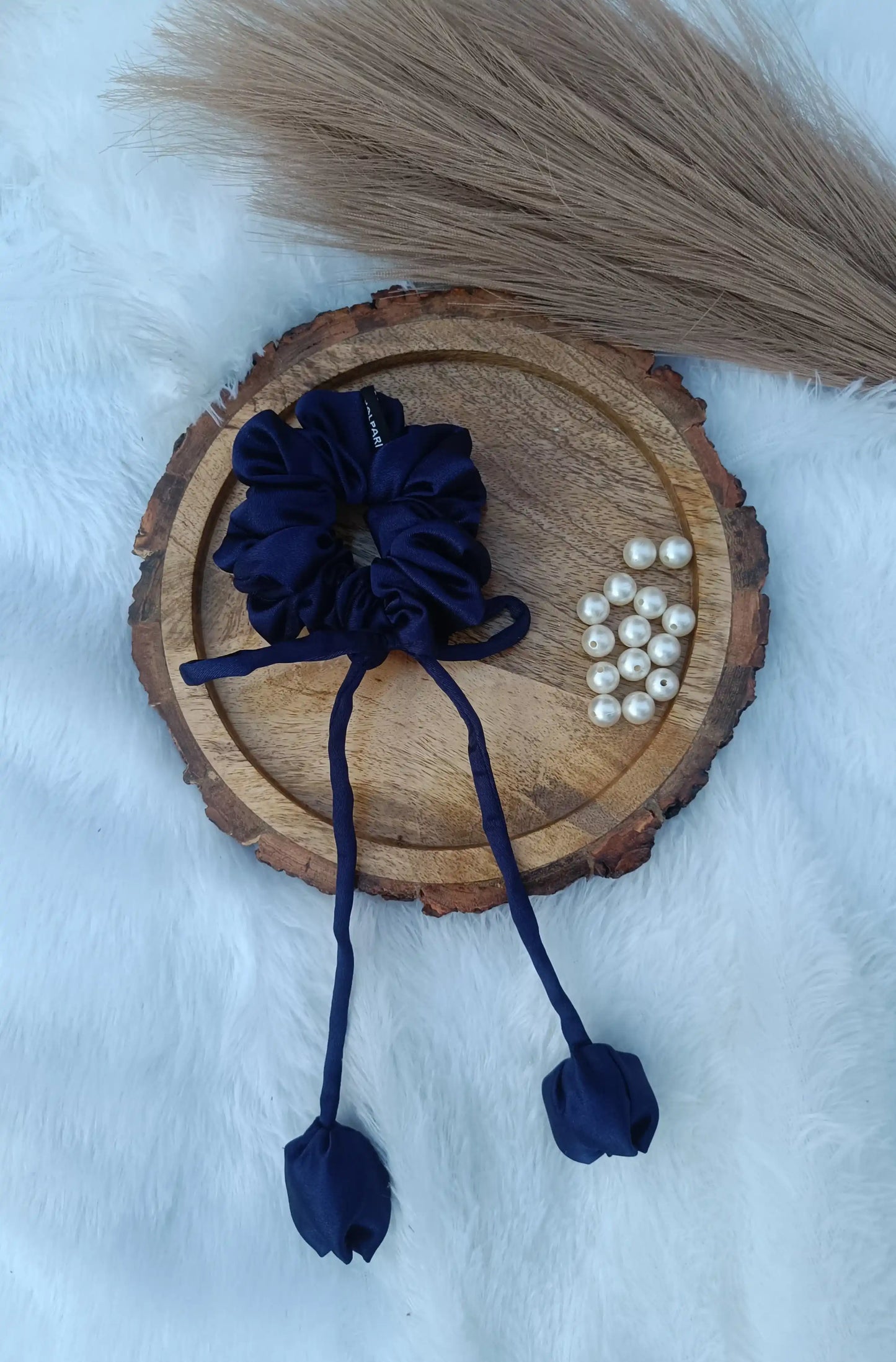 Tulip Scrunchies | SATIN FABRIC