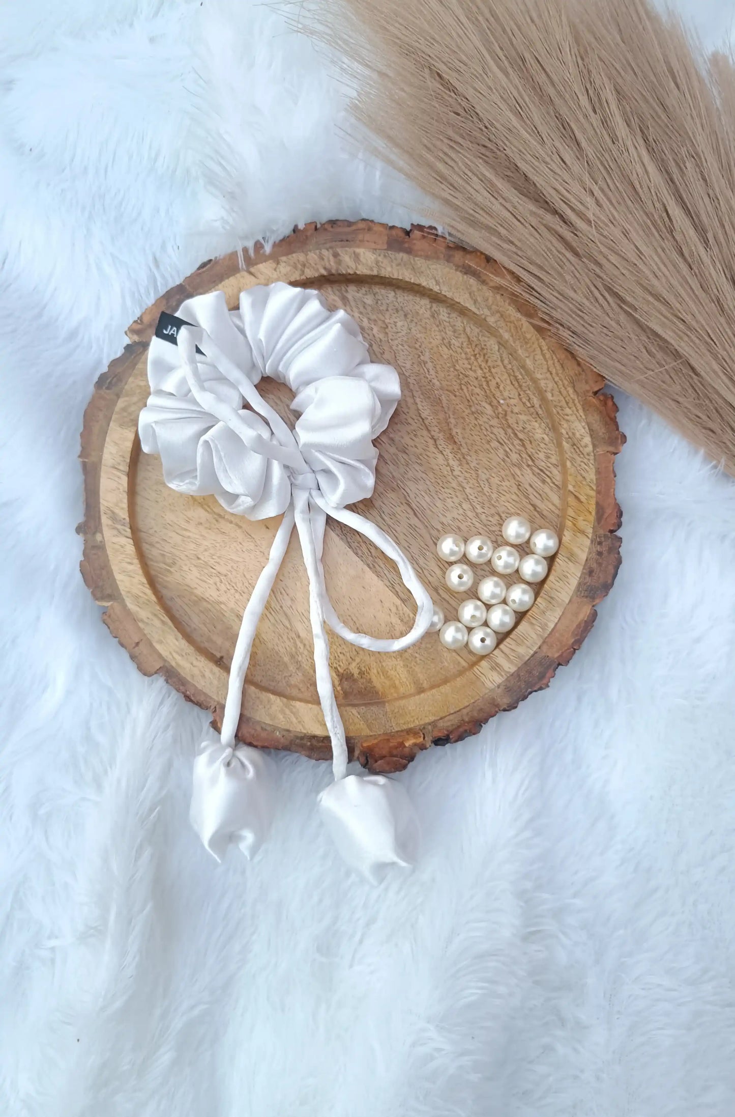 Tulip Scrunchies | SATIN FABRIC