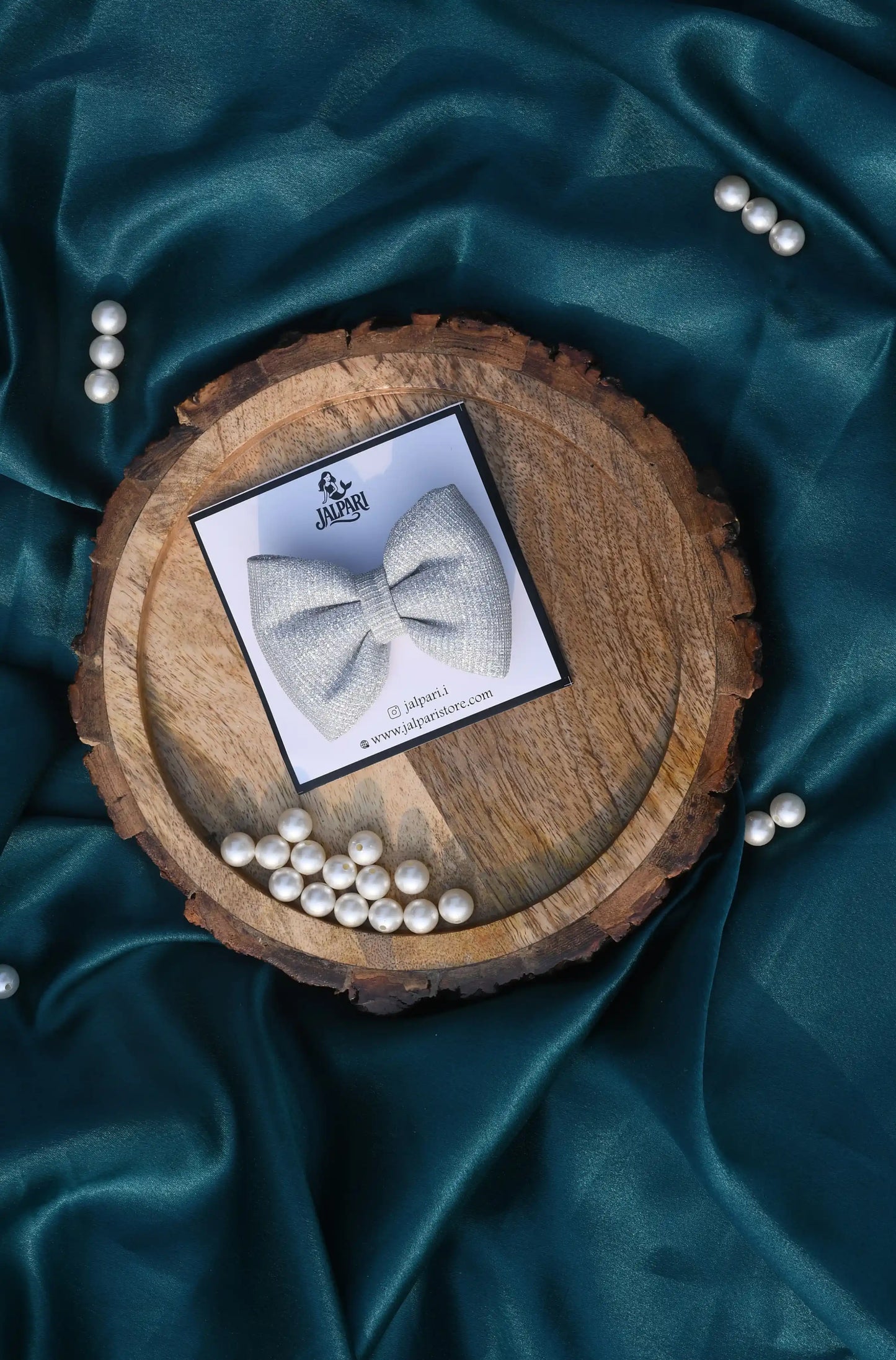 FLUFFY MINI BOW | COTTON BLEND